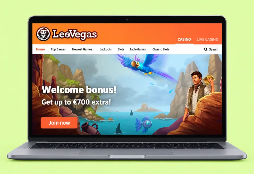 The LeoVegas lobby